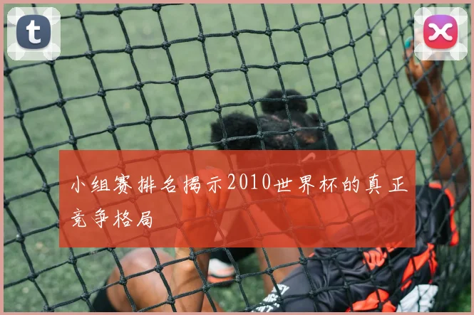 小组赛排名揭示2010世界杯的真正竞争格局